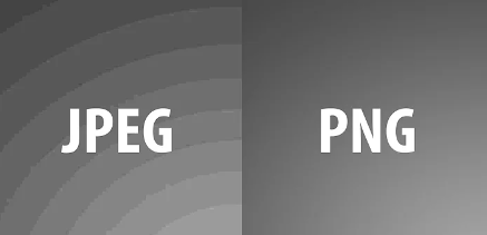 jpeg vs png on gray backgrounds